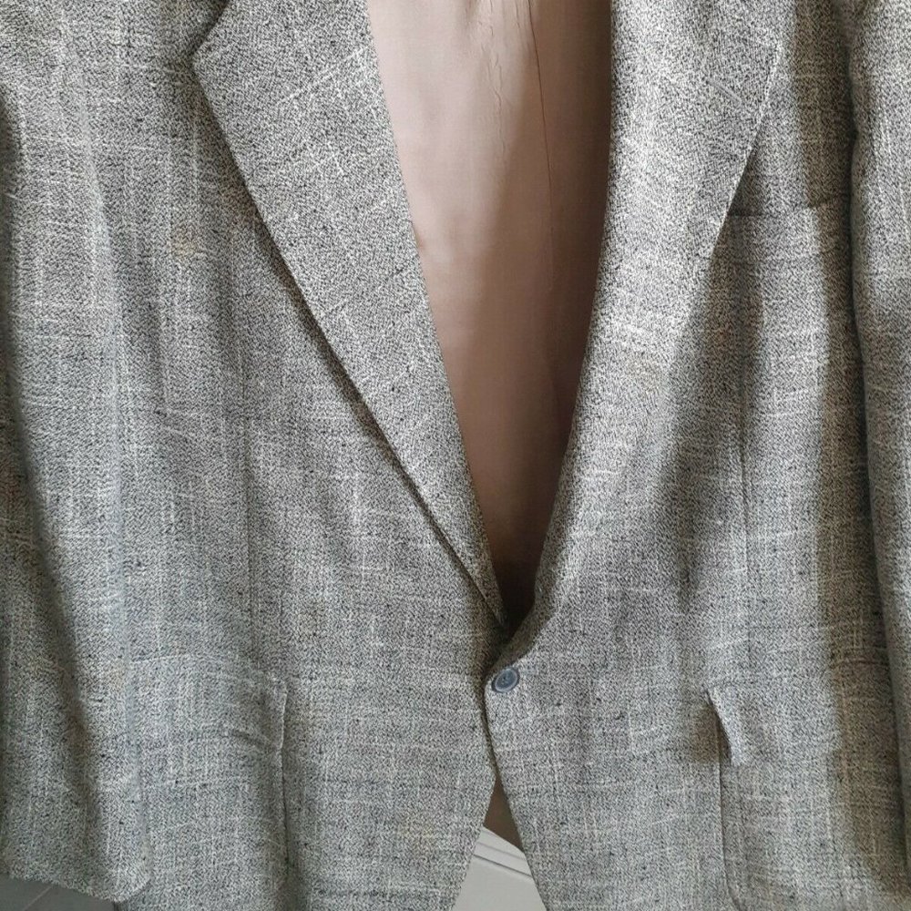 Farah Clothing 50R Blazer BLACK & WHITE Costa Rica VINTAGE Coat